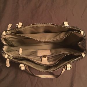 Authentic dark brown Coach purse